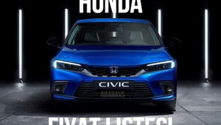 Honda Fiyat Listesi – Anlık Güncellemeler