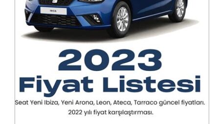 Seat Fiyat Listesi – Anlık Fiyatlar