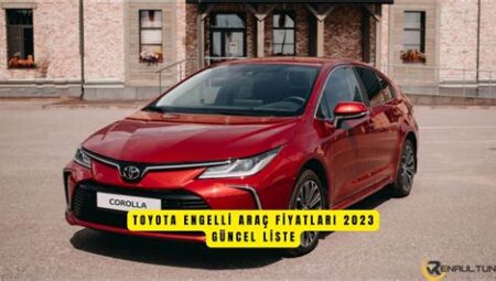 Toyota Fiyat Listesi – 2024 Araç Fiyatları