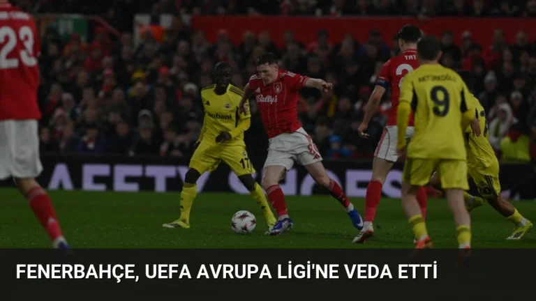 Fenerbahçe, UEFA Avrupa Ligi’ne Veda Etti