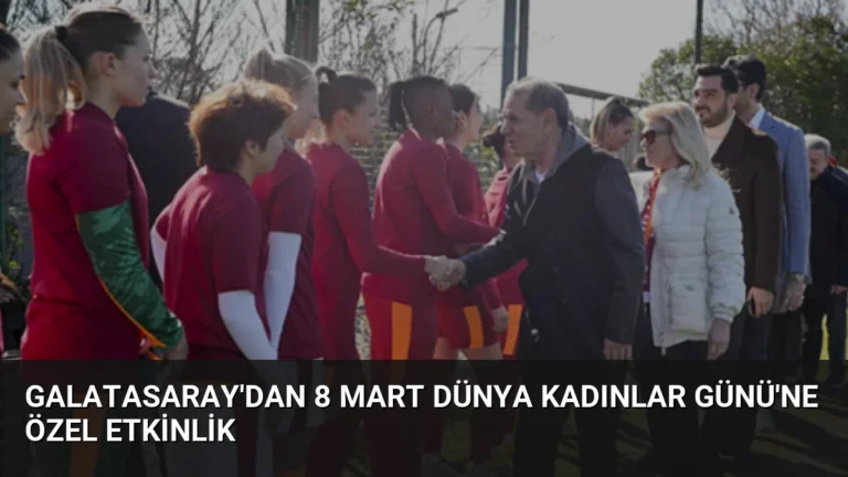 Galatasaray’dan 8 Mart Dünya Kadınlar Günü’ne Özel Etkinlik