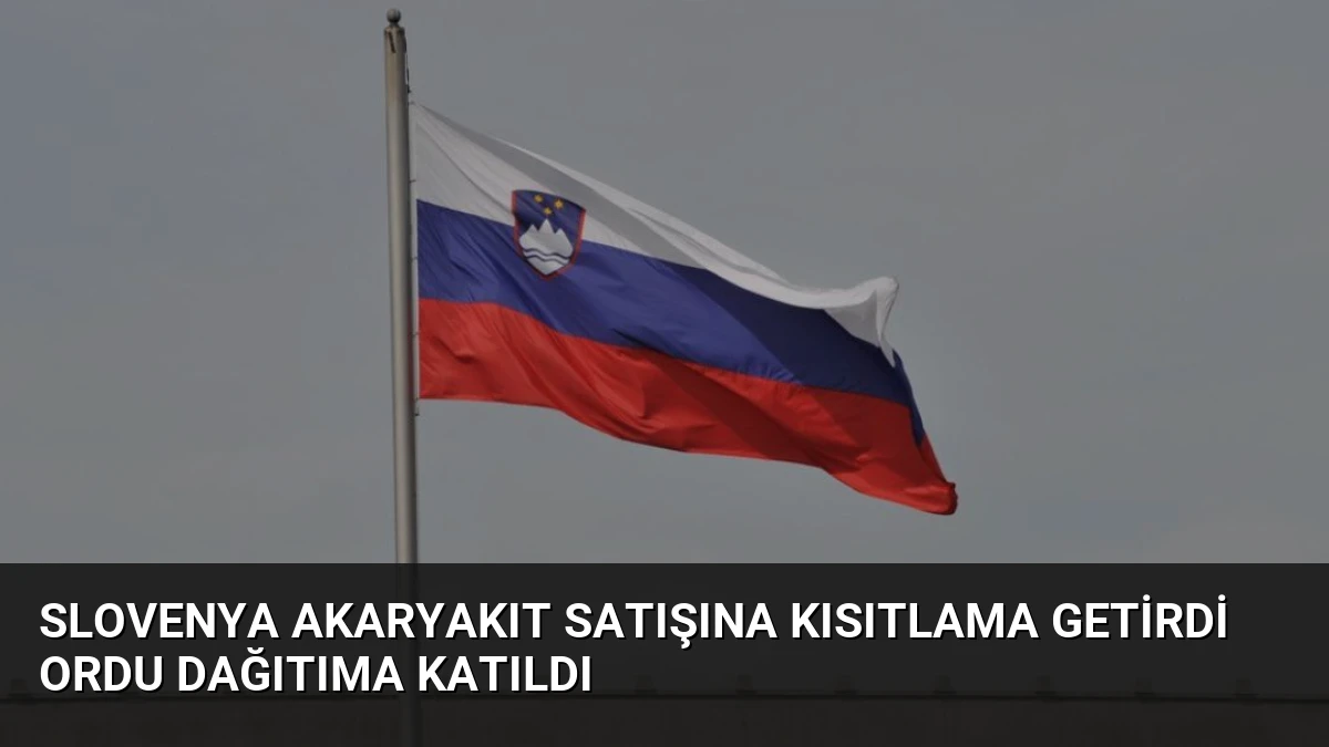Slovenya Akaryakıt Satışına Kısıtlama Getirdi Ordu Dağıtıma Katıldı