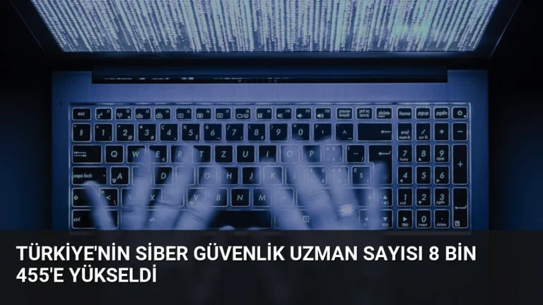 Türkiye’nin Siber Güvenlik Uzman Sayısı 8 Bin 455’e Yükseldi