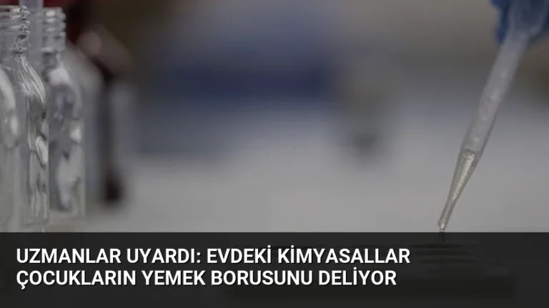 Uzmanlar Uyardı: Evdeki Kimyasallar Çocukların Yemek Borusunu Deliyor