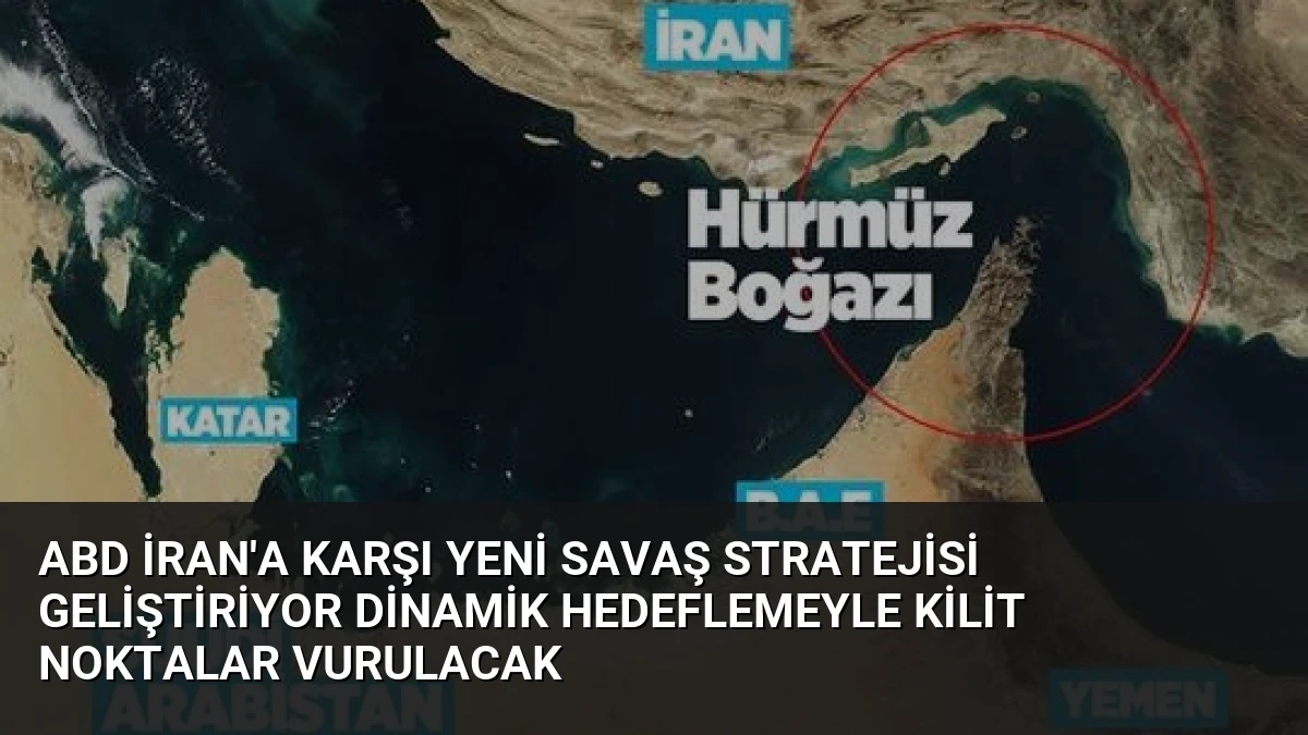ABD İran’a Karşı Yeni Savaş Stratejisi Geliştiriyor Dinamik Hedeflemeyle Kilit Noktalar Vurulacak