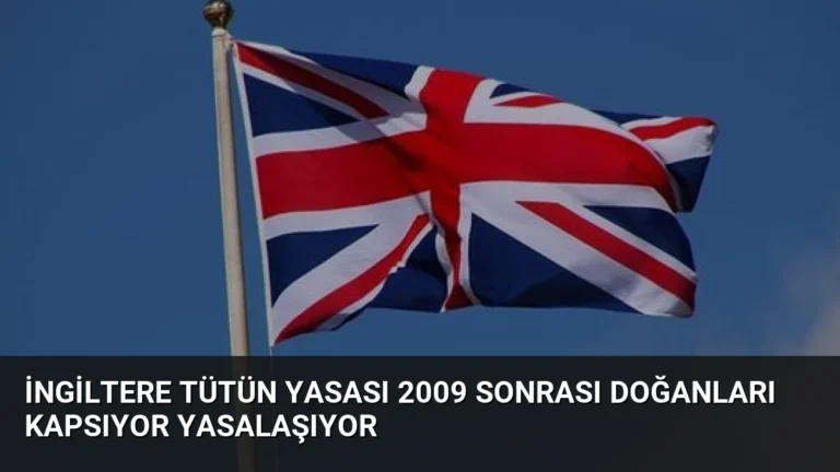 İngiltere Tütün Yasası 2009 Sonrası Doğanları Kapsıyor Yasalaşıyor