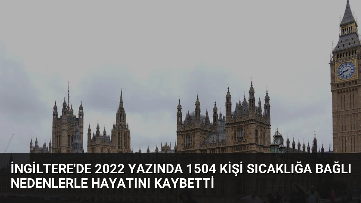 İngiltere’de 2022 Yazında 1504 Kişi Sıcaklığa Bağlı Nedenlerle Hayatını Kaybetti