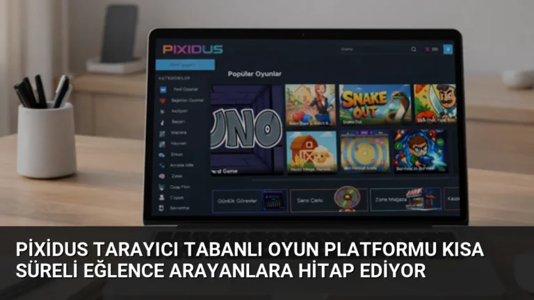 Pixidus Tarayıcı Tabanlı Oyun Platformu Kısa Süreli Eğlence Arayanlara Hitap Ediyor