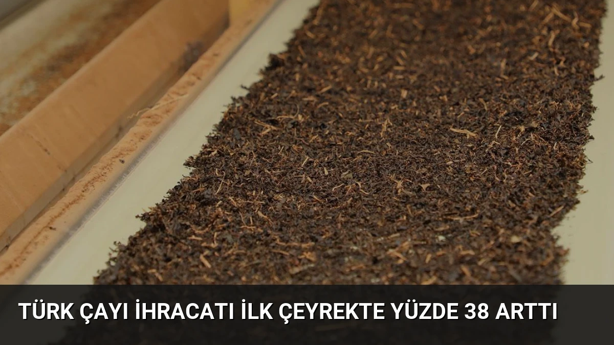Türk Çayı İhracatı İlk Çeyrekte Yüzde 38 Arttı