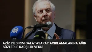 Aziz Yıldırım Galatasaray açıklamalarına ağır sözlerle karşılık verdi