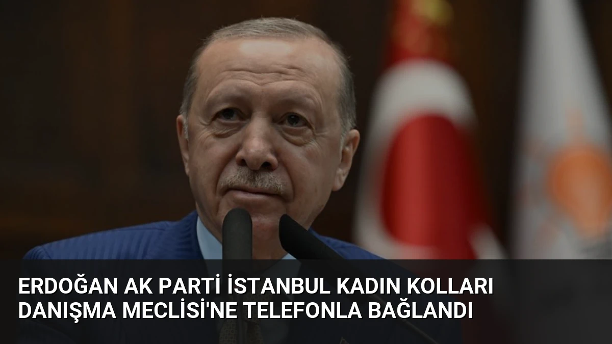 Erdoğan AK Parti İstanbul Kadın Kolları Danışma Meclisi’ne Telefonla Bağlandı