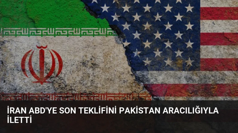 İran ABD’ye Son Teklifini Pakistan Aracılığıyla İletti