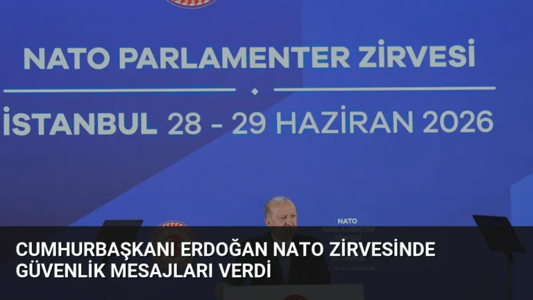 Cumhurbaşkanı Erdoğan NATO Zirvesinde Güvenlik Mesajları Verdi