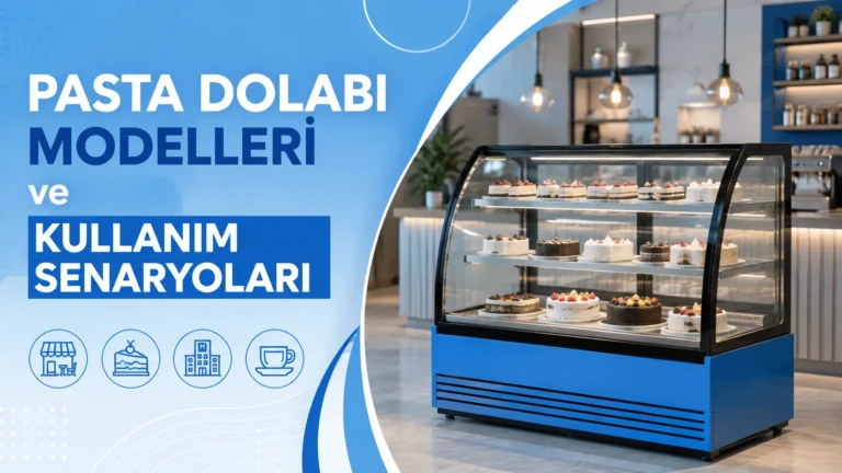 Pasta Dolabı Modelleri ve Kullanım Senaryoları
