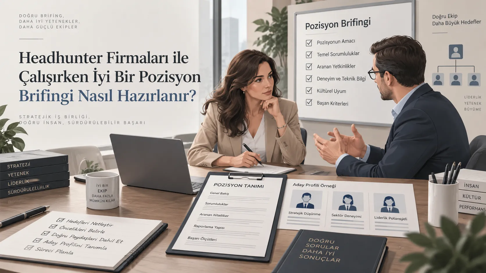 Headhunter Firmaları ile Çalışırken İyi Bir Pozisyon Brifingi Nasıl Hazırlanır?