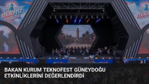 Bakan Kurum TEKNOFEST Güneydoğu Etkinliklerini Değerlendirdi